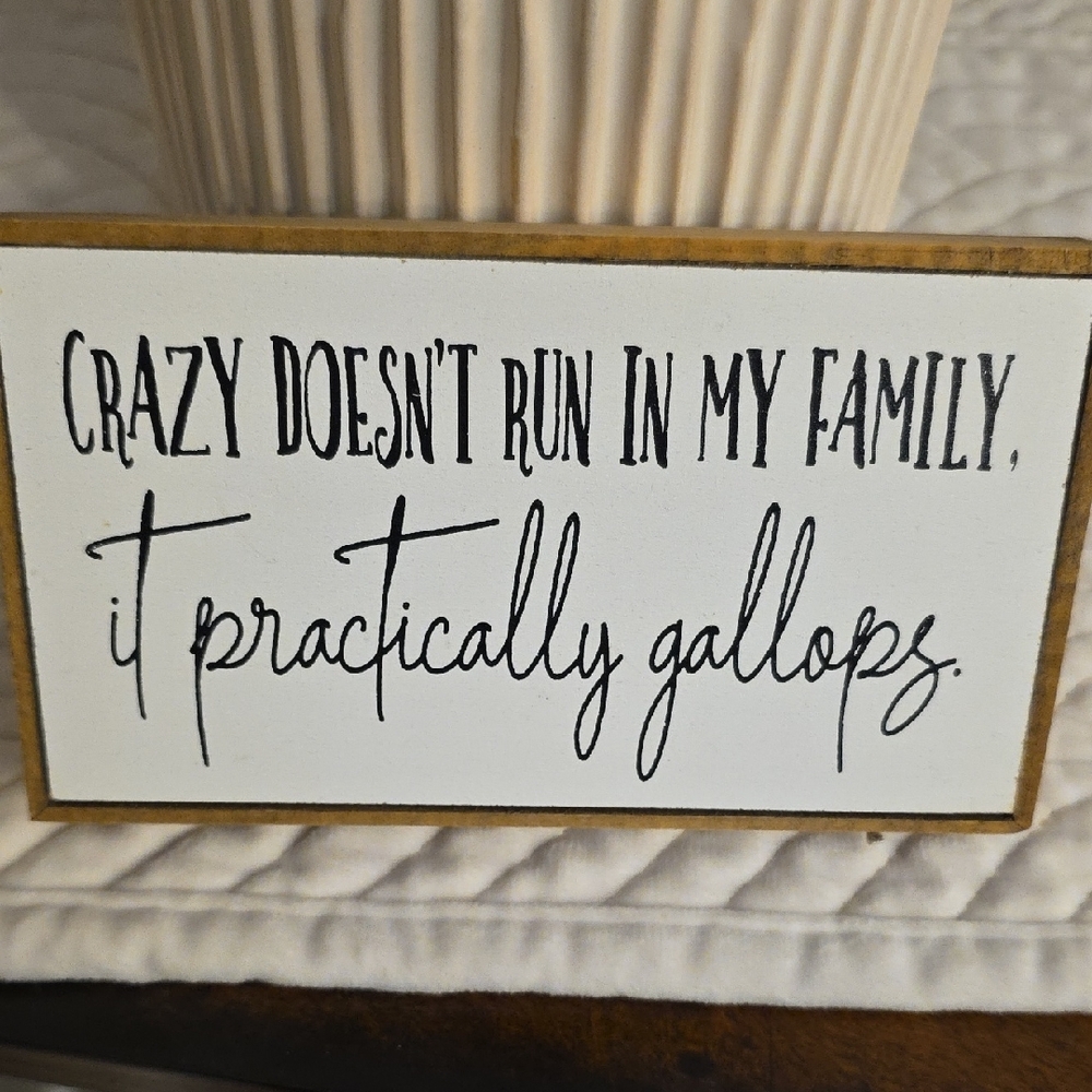 Rustic Decorative Sign- EUC - Picture 1 of 4